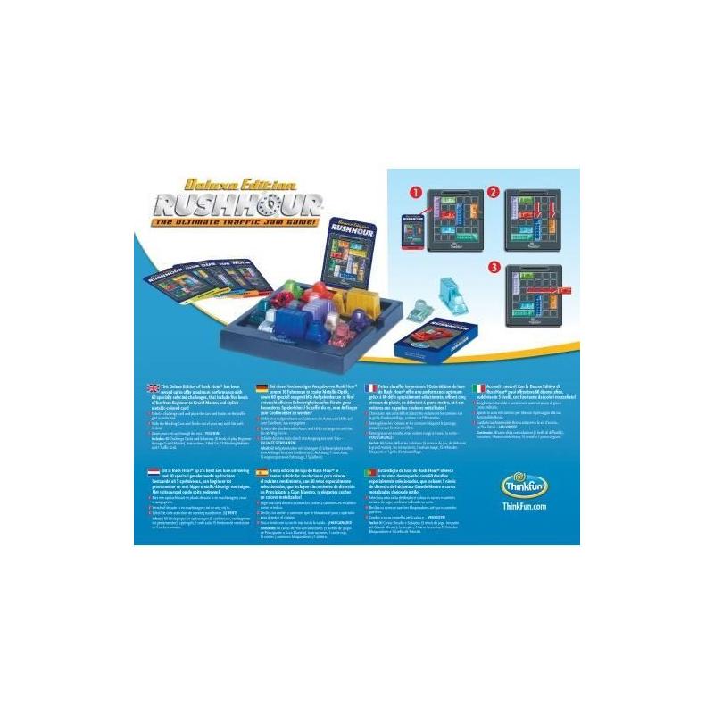 Rush Hour Deluxe - Casse-tête Think Fun - 60 défis - Des 8 ans