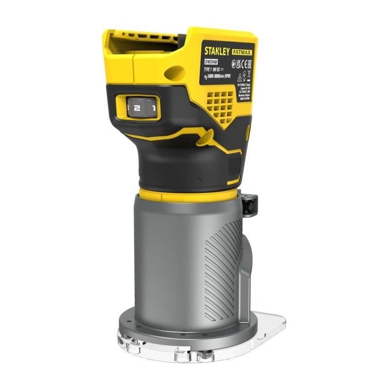Affleureuse Brushless Lithium 18V STANLEY FATMAX - Performante et compacte