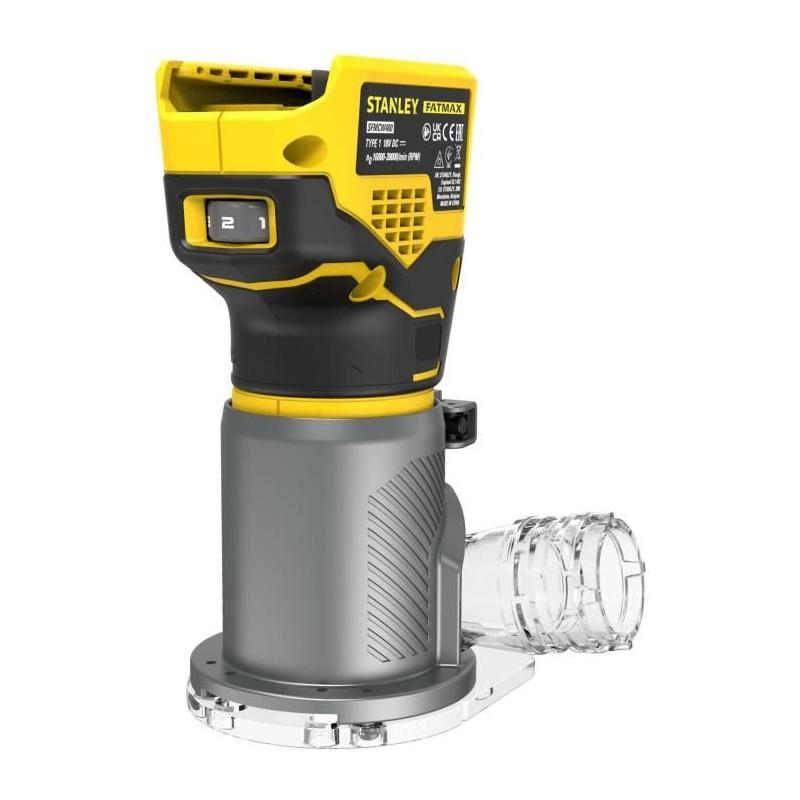Affleureuse Brushless Lithium 18V STANLEY FATMAX - Performante et compacte