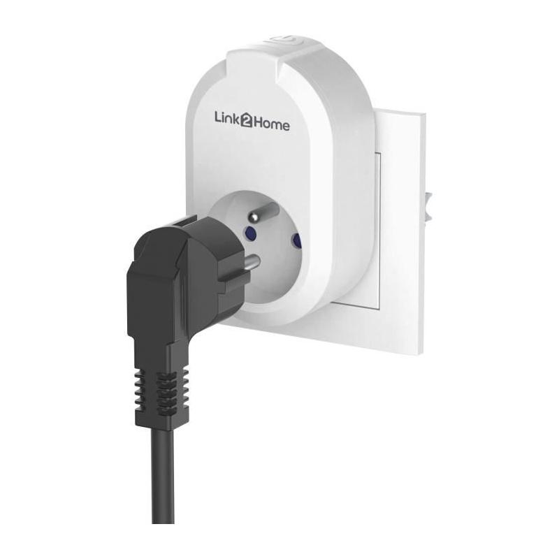 Prise Connectée GAO 230V - Contrôle à Distance - Blanc