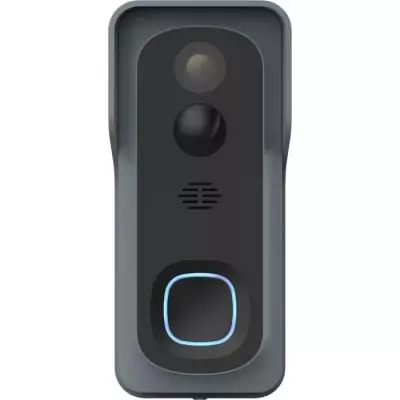 Kit Sonnette connectée + carillon LINK2HOME - Wi-Fi, audio bidirectionnel