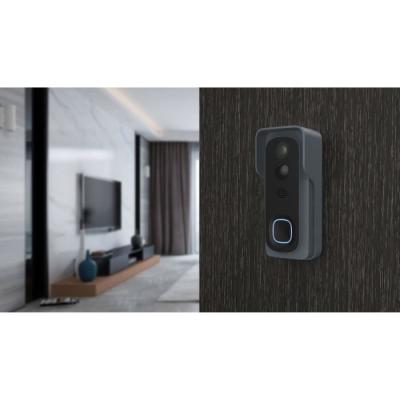 Kit Sonnette connectée + carillon LINK2HOME - Wi-Fi, audio bidirectionnel