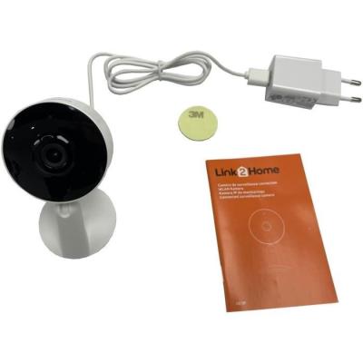 Caméra Wi-Fi HD 1080P LINK2HOME - Vision nocturne et détection de mouvement
