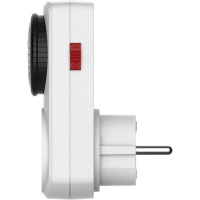 Mini programmateur mécanique journalier GAO - 3680 W - 48 programmes - Blanc