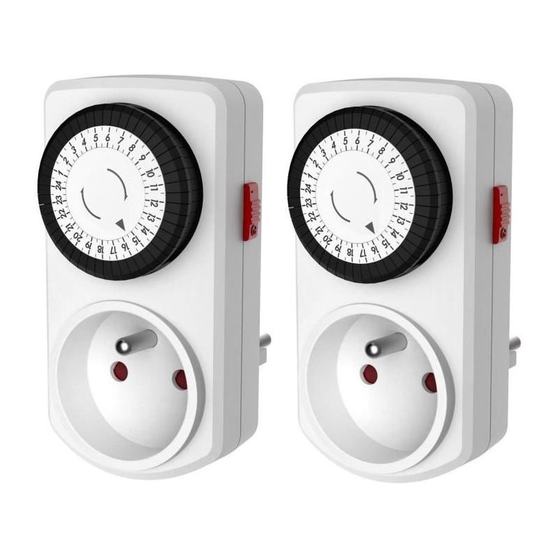 Minuterie compacte mécanique GAO - Programmateur 3680W