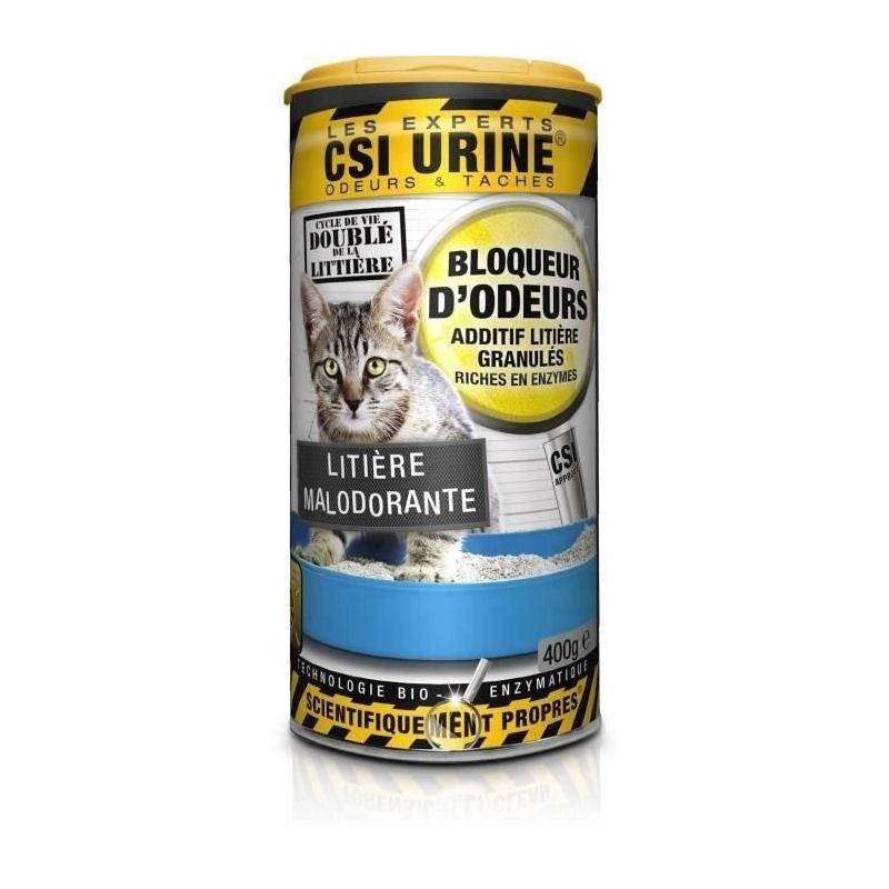 Granulés litière CSI URINE 400g - Élimine les odeurs efficacement