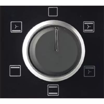 Four Compact BRANDT FC265MWST - 26L - Multifonctions - Blanc et noir