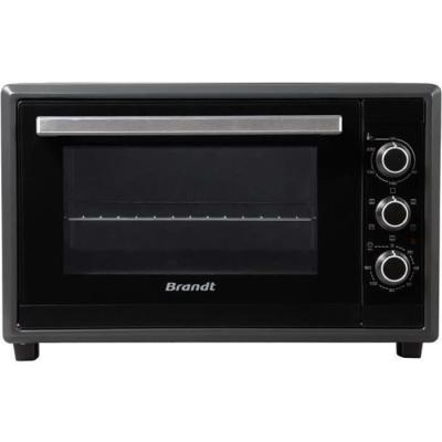 Mini-four à tournebroche BRANDT Four multifonction 35L 1500W FC350MUB noir
