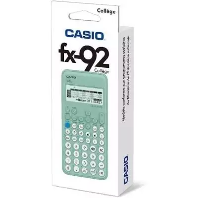 Calculatrice scientifique CASIO College FX-92 - Compacte et performante Calculatrice scientifique CASIO College FX-92 - Compacte et performante