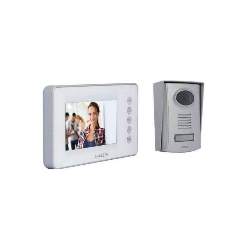 Visiophone CHACON 4 fils couleur 4,3 mains libres - Vision nocturne