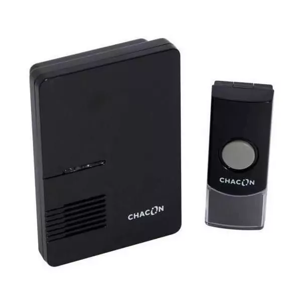 Carillon sans fil CHACON - 80m de portée - 32 mélodies - Volume réglable