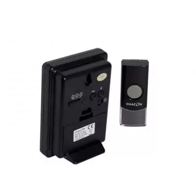 Sonnette sans fil CHACON - Portée 80m - 32 mélodies - Volume ajustable