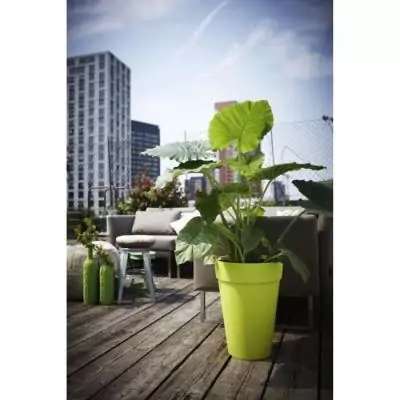 Pot de fleur Elho Rond Loft Urban Gris anthracite Ø34 x 45,6 cm 23 l