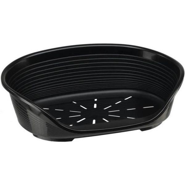 FERPLAST Corbeille SIESTA DELUXE Taille 6 - 70,5*52*23 cm - Noir