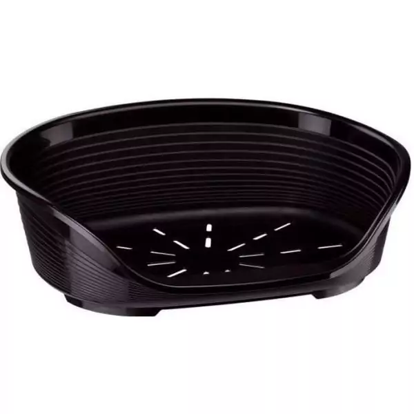 FERPLAST Corbeille SIESTA DELUXE Taille 8 - 82*59,5*25 cm -Noir