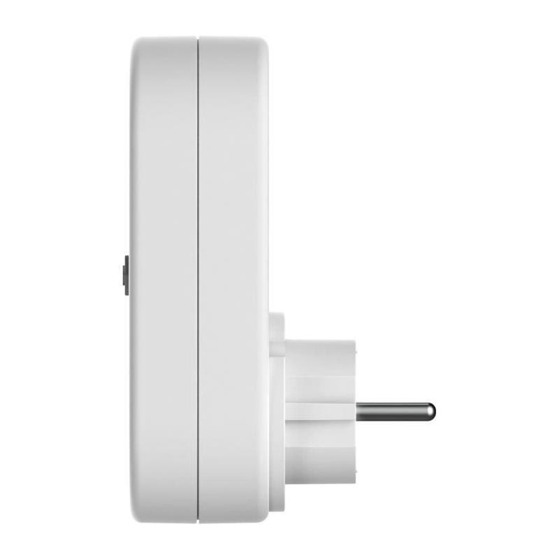 Programmateur digital avec horloge GAO - 1800 W - Ecran LCD - Blanc