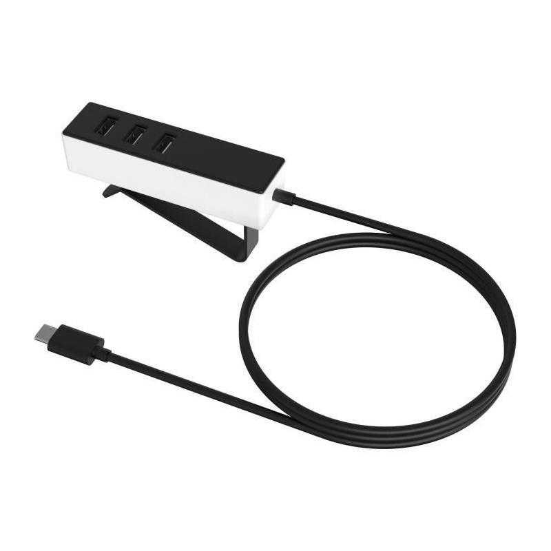 Chargeur multifonction GAO avec 3 ports USB-A, 1 port USB-C et câble 1,5m