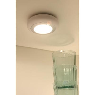 Lot de 2 lampes LED de dressing GAO - Éclairage puissant 80 lumens, capteur de mouvement PIR, piles AAA