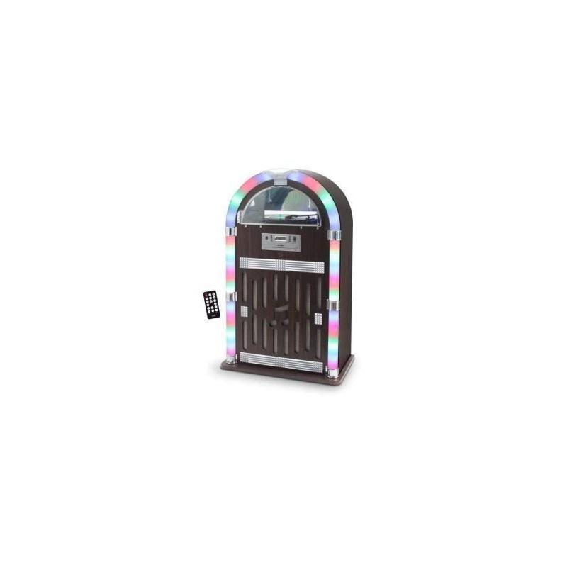 Chaine Hi-Fi INOVALLEY RETRO32 JukeBox Vinyle / CD / FM