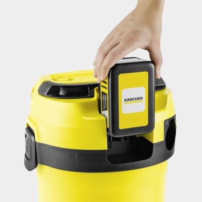 Aspirateur eau et poussières sans fil KARCHER WD3-18 V-17/20: Performances ultimes