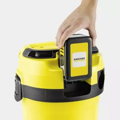 Aspirateur eau et poussières sans fil KARCHER WD3-18 V-17/20: Performances ultimes