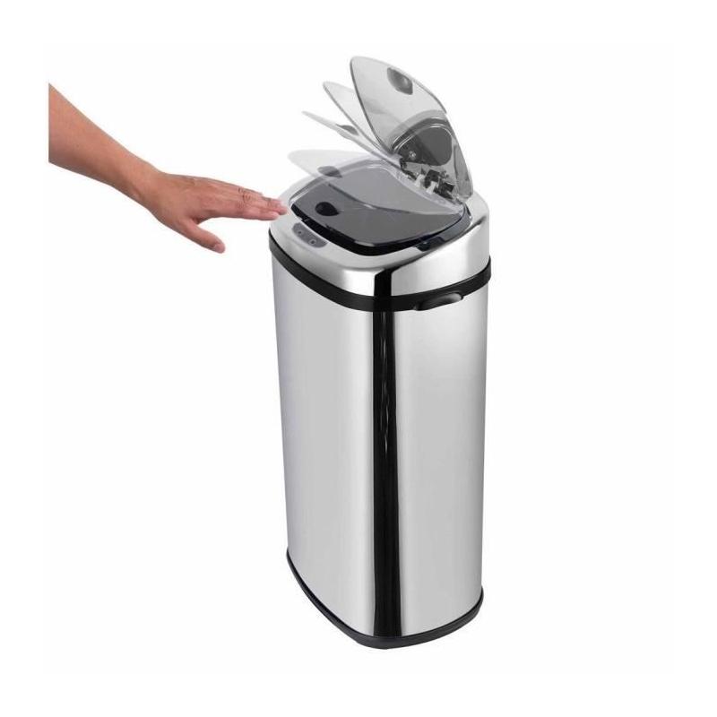 Poubelle de cuisine automatique LARGO 42L Inox - KITCHEN MOVE