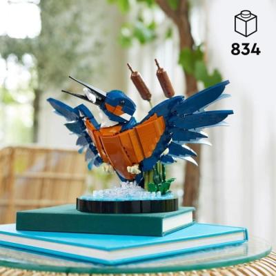 LEGO Icons 10331 Le Martin-pecheur - Maquette pour Adultes, Déco Maison ou Bureau