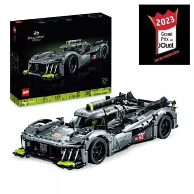LEGO Technic 42156 PEUGEOT 9X8 24H Le Mans - Maquette de Voiture de Course Hypercar