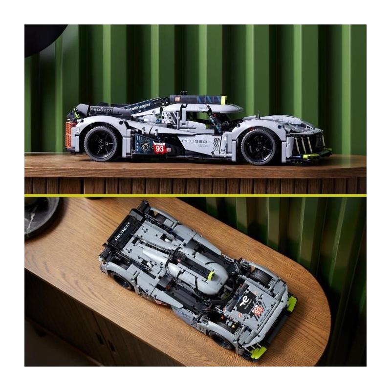 LEGO Technic 42156 PEUGEOT 9X8 24H Le Mans - Maquette de Voiture de Course Hypercar