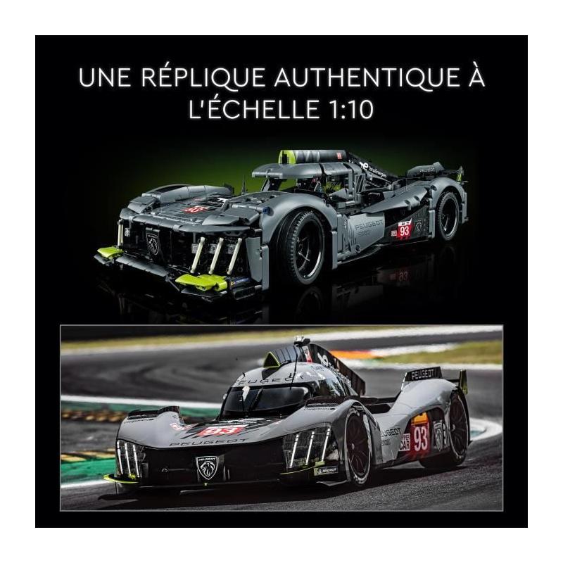 LEGO Technic 42156 PEUGEOT 9X8 24H Le Mans - Maquette de Voiture de Course Hypercar