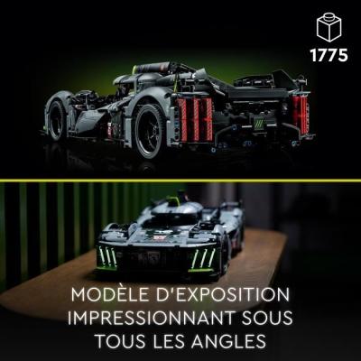 LEGO Technic 42156 PEUGEOT 9X8 24H Le Mans - Maquette de Voiture de Course Hypercar