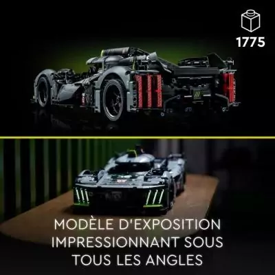 LEGO Technic 42156 PEUGEOT 9X8 24H Le Mans - Maquette de Voiture de Course Hypercar