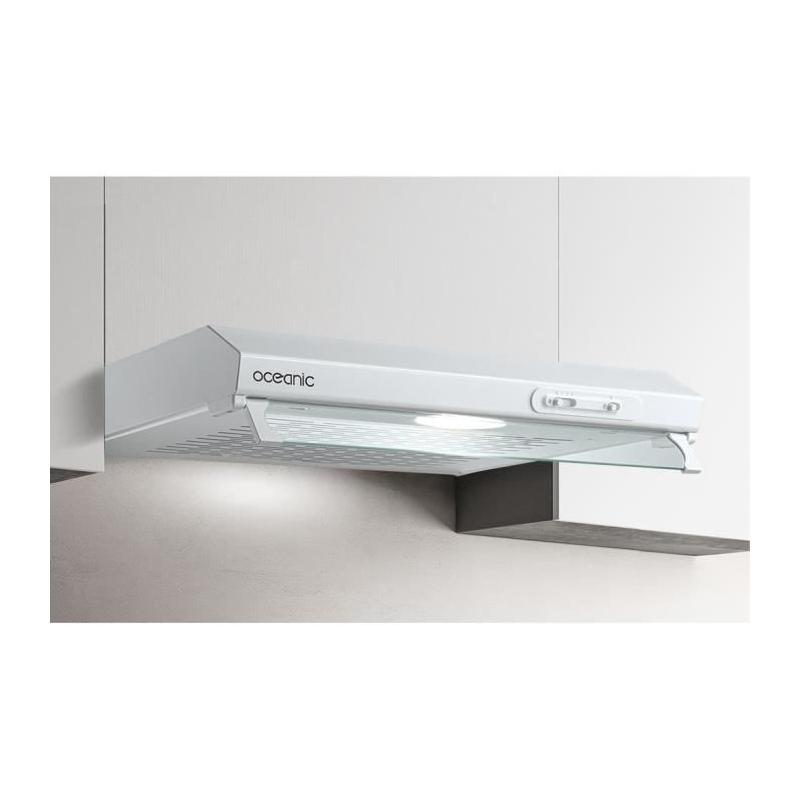 Hotte casquette OCEANIC OCEAHT205W - 60 cm compact et performant