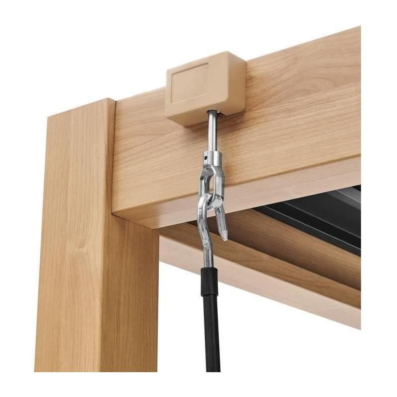 Pergola bioclimatique GAYA - Aluminium et acier - Aspect Bois