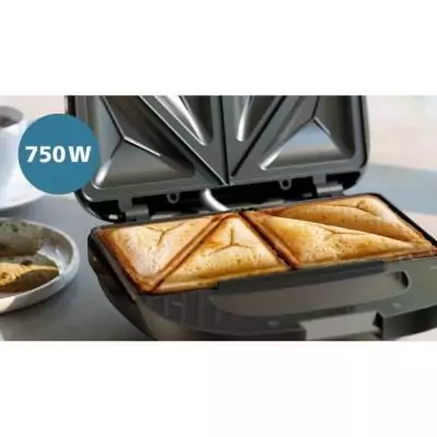 Appareil à croque-monsieur Philips HD2331/90 - Puissance 750W