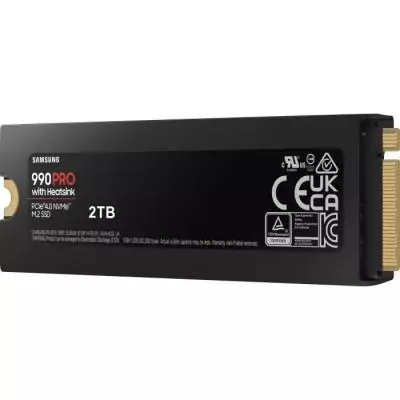 SSD Samsung 990 PRO 2 To avec dissipateur - Performances ultimes SSD Samsung 990 PRO 2 To avec dissipateur - Performances ultimes