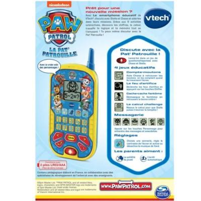 VTECH - PAT PATROUILLE Le Smartphone Éducatif pour Enfant