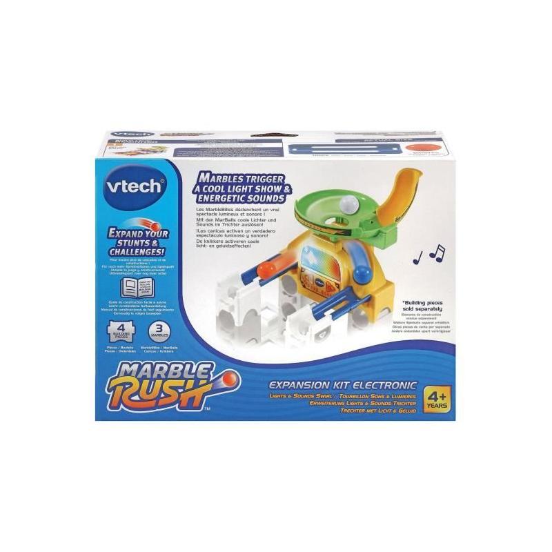 Kit d'extension Circuit à Billes Marble Rush VTECH - Tourbillon Sons et Lumières