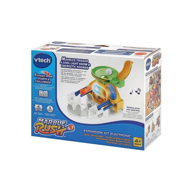Kit d'extension Circuit à Billes Marble Rush VTECH - Tourbillon Sons et Lumières