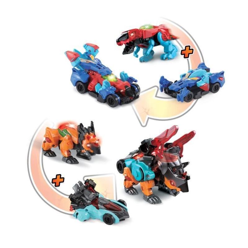 Ensemble PETITS SWITCH & GO DINOS (DIFFÉRENTS MODÈLES) - CAMION