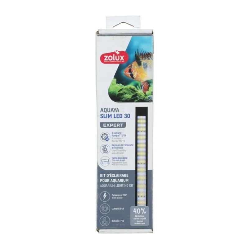 Rampe d'éclairage Zolux Slim LED dimmable - Remplace tube néon T8/T5 - 30 cm
