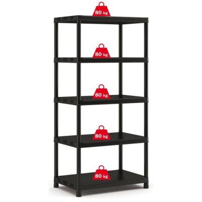 Étagère de rangement XL KETER Plus X/5 - Noir 90 x 60 x 187 cm