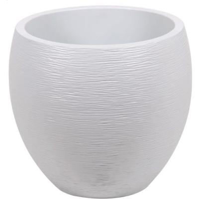 Pot de fleur EDA Graphit Ø50cm - 46L Blanc cérusé