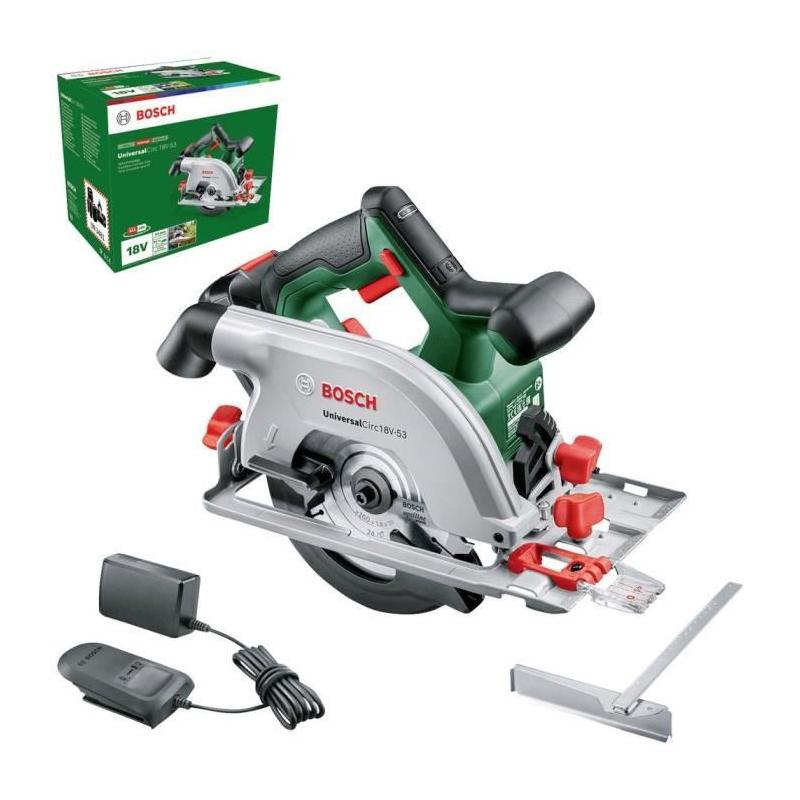 Scie circulaire UniversalCirc 18V-53 Set - Compact et performant