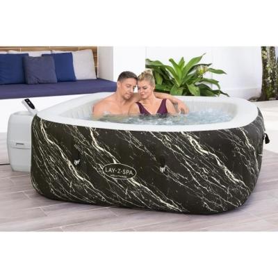 Spa gonflable BESTWAY Hollywood - 140 airjets - 4 à 6 places - Carré