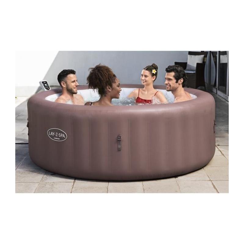 Spa gonflable BESTWAY Lay-Z-Spa Hawaii - 140 airjets - Rond