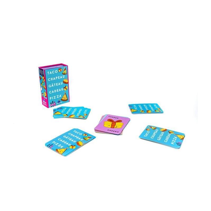 Jeu d'ambiance Taco Chapeau Gâteau Cadeau Pizza - BLUE ORANGE