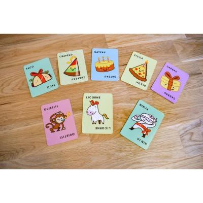 Jeu d'ambiance Taco Chapeau Gâteau Cadeau Pizza - BLUE ORANGE