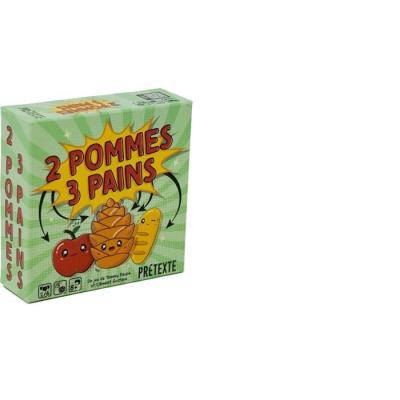 Jeu d'ambiance Prétexte - 2 pommes 3 pains - BLUE ORANGE | Rapidité et observation