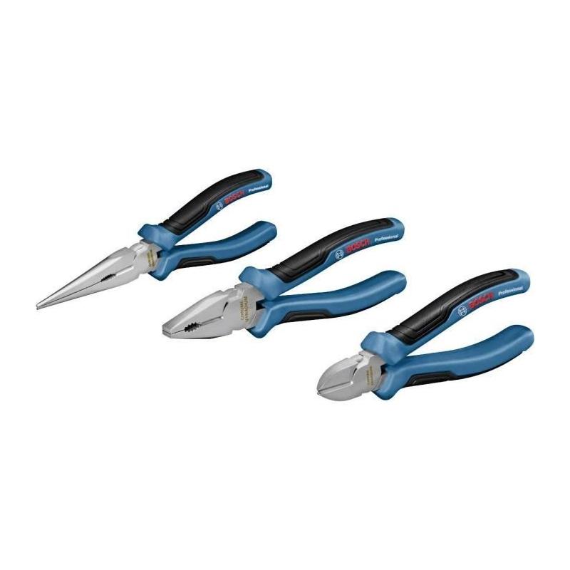 Ensemble de 3 pinces Bosch Professional: Compact et polyvalent
